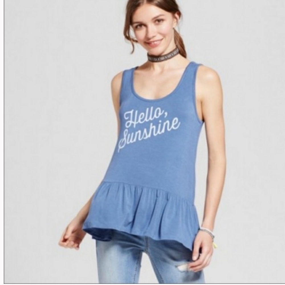 𝅺“HELLO sunshine” tank